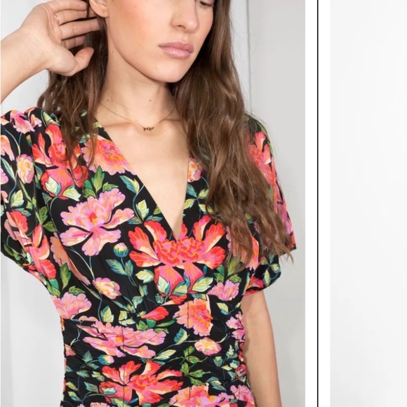 Other Stories Peony Print Jumpsuit - Picture 2 of 10